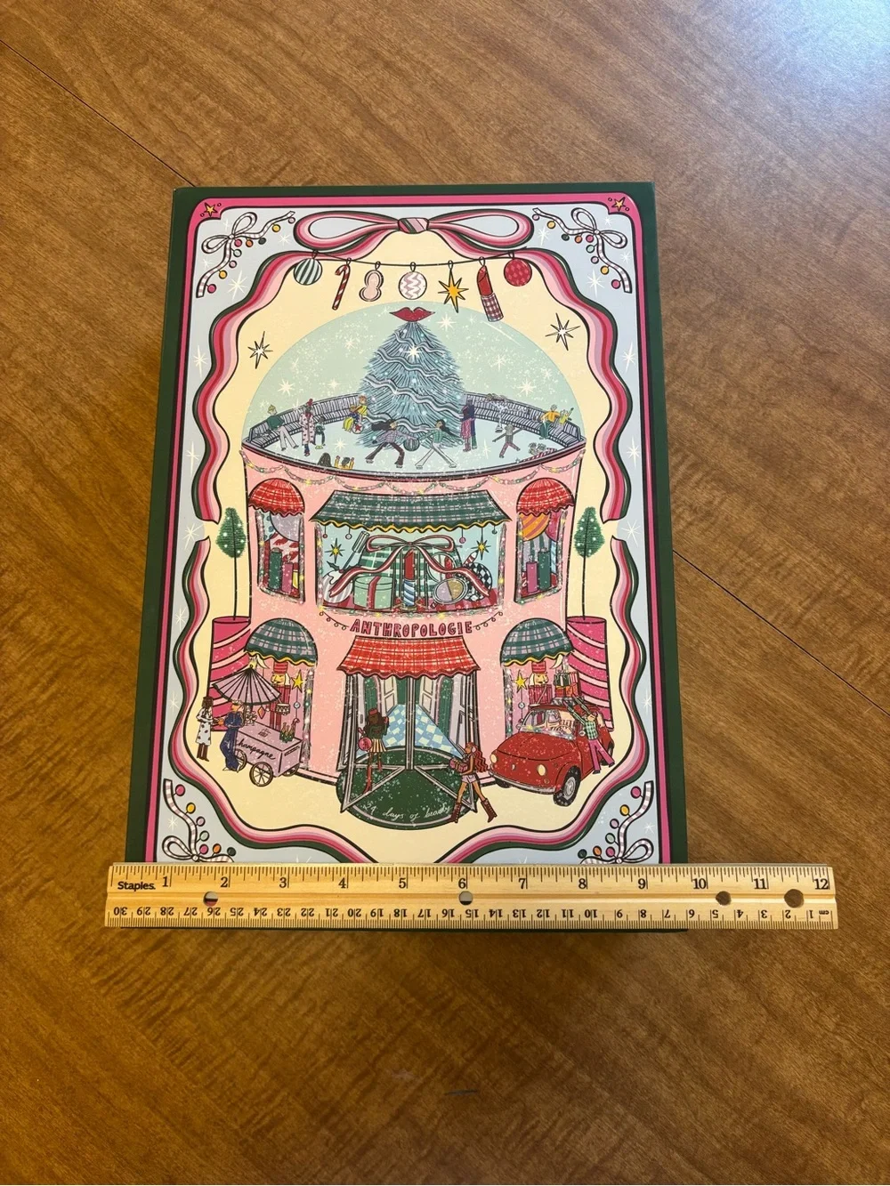 Anthropologie 24 Days of Beauty Advent Calendar 2025 EMPTY